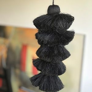 Sold Nena & Co Ebony Tassel Pom